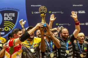 Canoas: Agafuc é hexacampeã brasileira de futebol de cegos