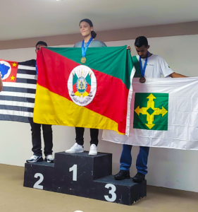 Aluno do Senai-RS é ouro em Sistemas de Drywall e Estucagem. Guilherme Lunardi vai representar o Brasil na WorldSkills 2024 na França