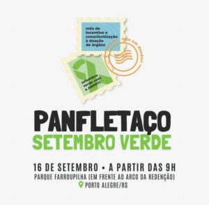 Setembro Verde alerta para a importância da doação de órgãos