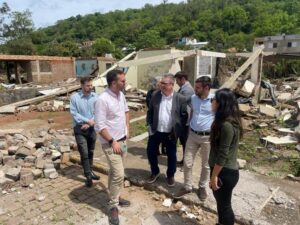 RS: Equipe do Banco Mundial realiza visitas técnicas no Vale do Taquari