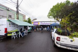 Canoas: Prefeitura na Rua realiza 301 atendimentos no bairro Rio Branco