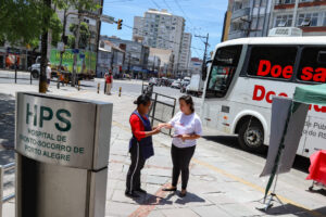 Porto Alegre: HPS promove ações de incentivo à doação de sangue