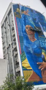 Virada Sustentável: Daiane do Santos ganha mural em Porto Alegre