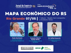 Rio Grande sedia primeiro evento de 2024 do Mapa Econômico do RS na terça-feira/Jornal do Comércio