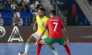 Brasil supera Marrocos e segue para semi da Copa do Mundo de futsal