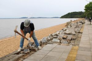 Porto Alegre: Revitalização da Orla de Ipanema terá reforço na proteção contra cheias