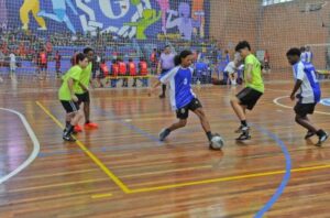 Futsal masculino é atração nos Jogos Escolares de Porto Alegre